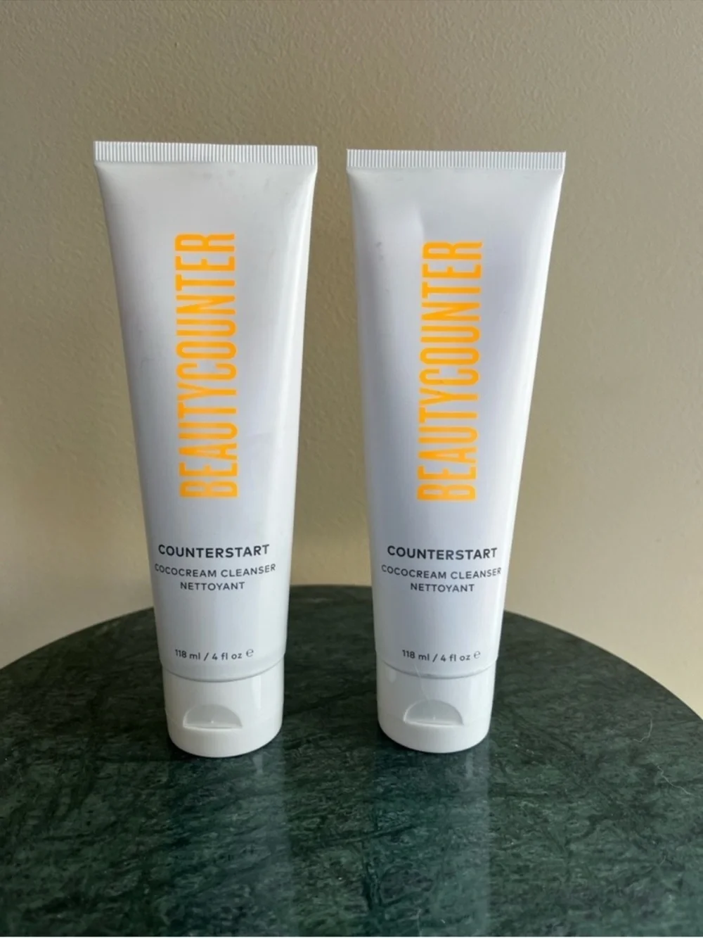 Two Beautycounter Counterstart Cococream Cleansers, new and sealed